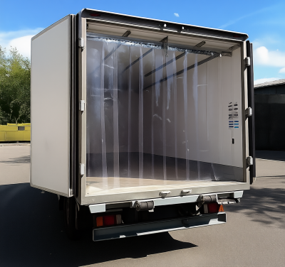 Завеса ПВХ полосовая для фургона / рефрижераторов