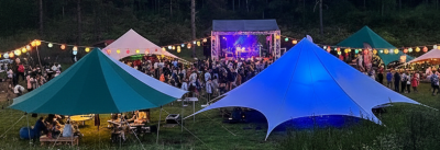 Шатер - тент "Звезда" для вечеринок и дискотек и лагерей